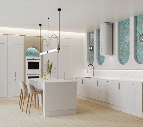 Арко для всего дома: новые модели кухонь, шкафов, прихожих и гостиных в античном стиле