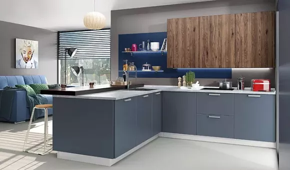 Синяя кухня