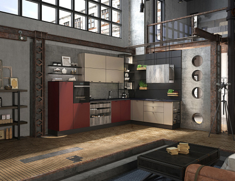 темные кухни