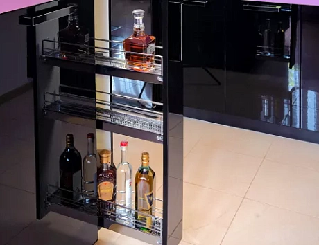 Фиолетовая кухня во Владивостоке