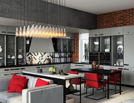 Темная кухня в Тольятти