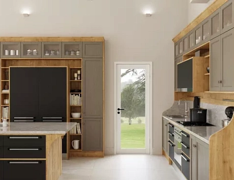 Серая кухня в Сызрани