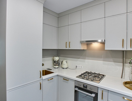 Серая кухня в Санкт-Петербурге