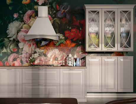 Светлая кухня в Воронеже