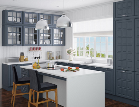 Как красиво оформить кухню?