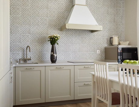Кухни с вытяжкой