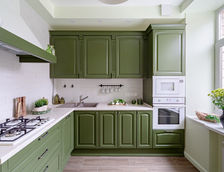 дизайн светлой кухни