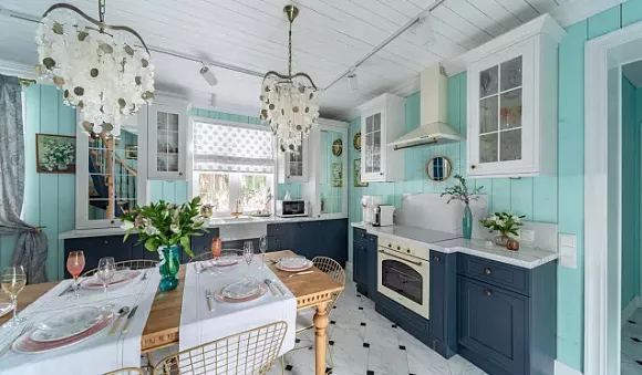 Синяя кухня