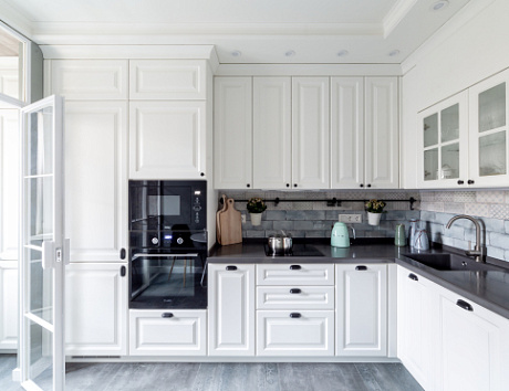 Кухни в белом цвете