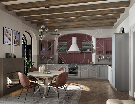 Деревянная кухня