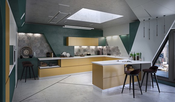 Желтая кухня в Нальчике