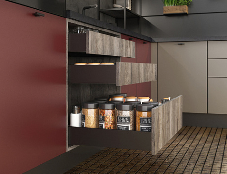 Красная кухня в Липецке