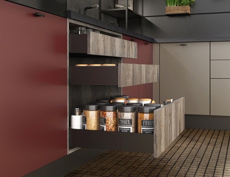 Красная кухня в Липецке