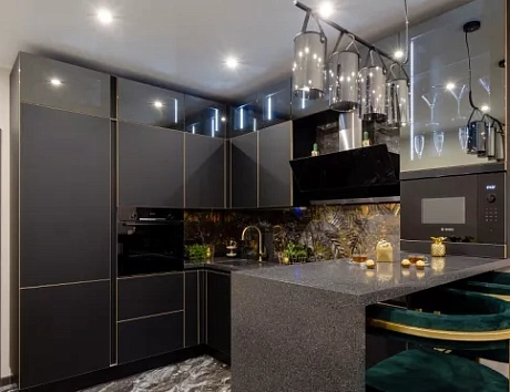 Темная кухня в Санкт-Петербурге