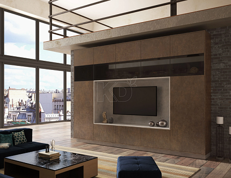 Современная мебель в гостиную под телевизор