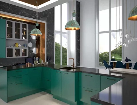 Зеленая кухня  в Нижнем Новгороде