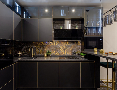 Темная кухня в Тольятти