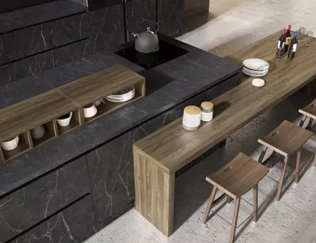 Черная кухня в Новосибирске