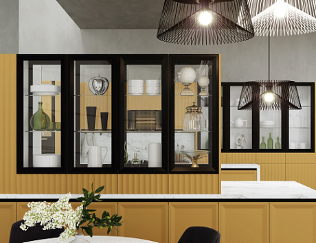 Желтая кухня в Южно-Сахалинске