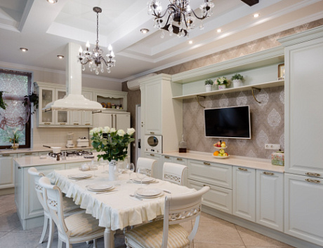 Кухня в классическом и неоклассическом стиле