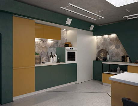 Желтая кухня в Воронеже