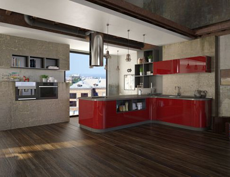 Кухня без ручек