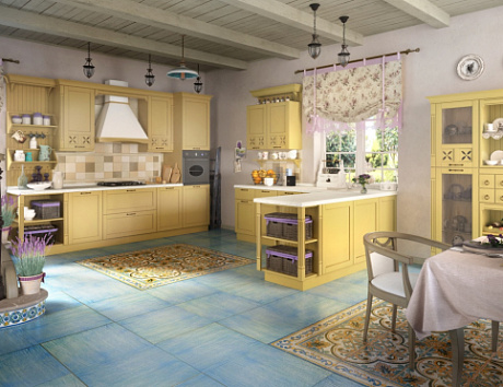 дизайн кухни в эко-стиле