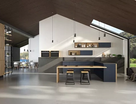 Синяя кухня