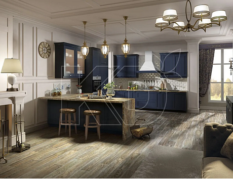 проект П-образной кухни