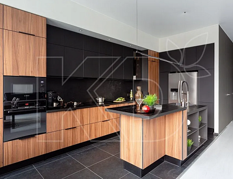 Угловая кухня Венге