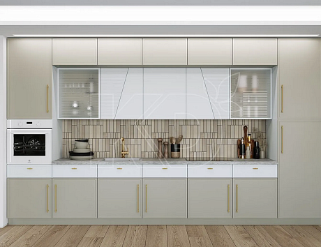 Кухни мдф в стиле модерн