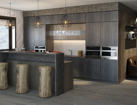 Темная кухня в Тольятти