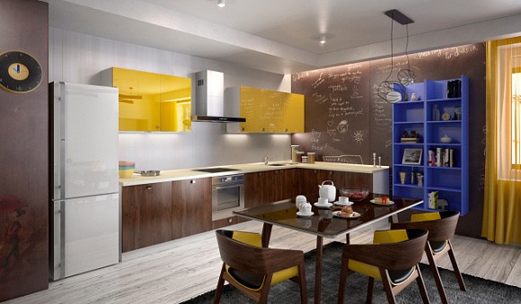 Желтая кухня в Иркутске