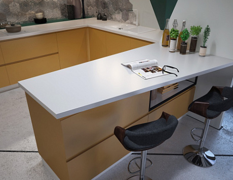 Желтая кухня в Южно-Сахалинске