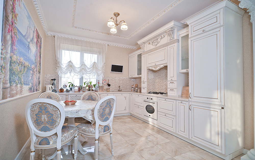 Кухня Виконт белый